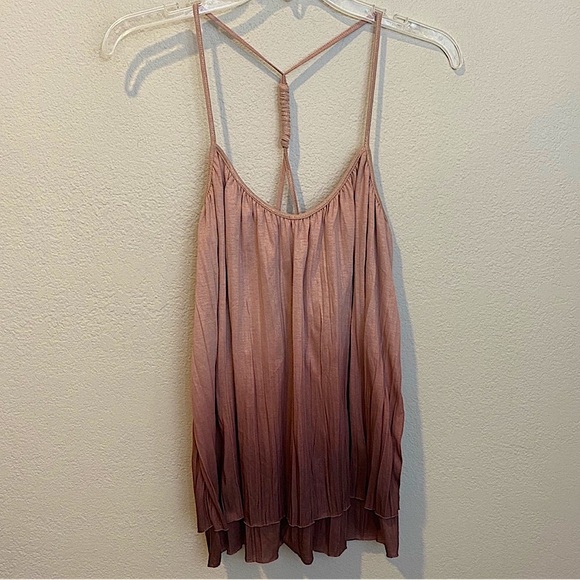 ANTHROPOLOGIE Akemi + Kin Dip Dyed Knit Trapeze Tank - Picture 3 of 8